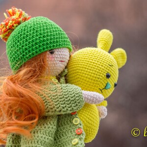 Amigurumi Doll Pattern / Crochet Doll Pattern / Photo Tutorial / Instant Download/PDF pattern/Crochet toy for Betsy PDF image 9