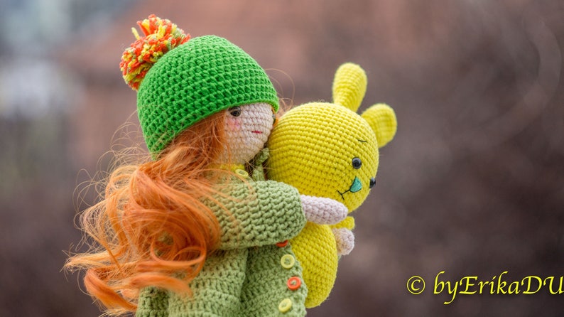Amigurumi Doll Pattern / Crochet Doll Pattern / Photo Tutorial / Instant Download/PDF pattern/Crochet toy for Betsy PDF image 9