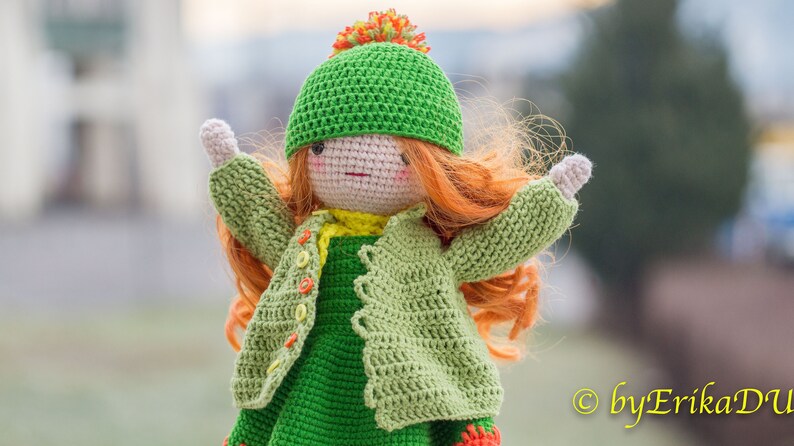 Amigurumi Doll Pattern / Crochet Doll Pattern / Photo Tutorial / Instant Download/PDF pattern/Crochet toy for Betsy PDF image 7