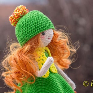 Amigurumi Doll Pattern / Crochet Doll Pattern / Photo Tutorial / Instant Download/PDF pattern/Crochet toy for Betsy PDF image 5