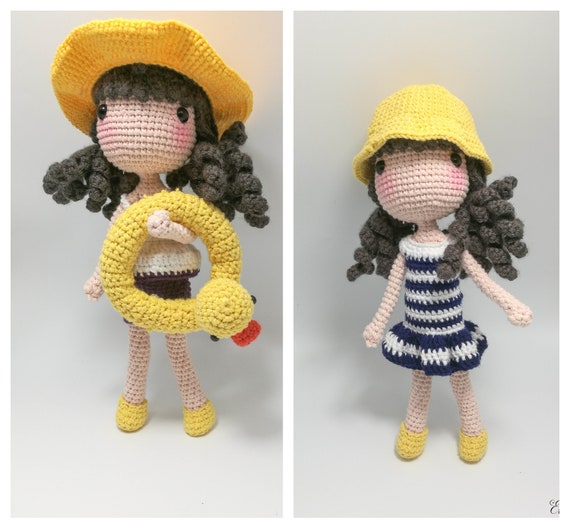 etsy crochet doll pattern