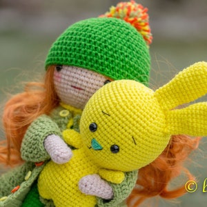 Amigurumi Doll Pattern / Crochet Doll Pattern / Photo Tutorial / Instant Download/PDF pattern/Crochet toy for Betsy PDF image 10