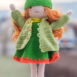 Amigurumi Doll Pattern / Crochet Doll Pattern / Photo Tutorial / Instant Download/PDF pattern/Crochet toy for Betsy PDF image 4