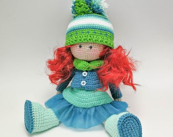 Amigurumi Doll Crochet Pattern, Clara Toy (PDF Pattern)