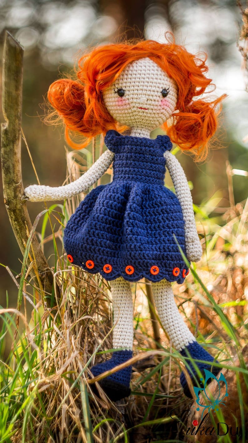 etsy crochet doll pattern