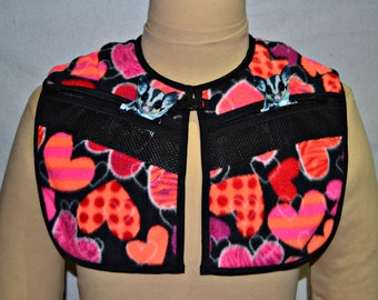 Sugar Glider Flying Squirrel Bonding Pouch Vest Style Size Small Features 2 zipper Pouches + Connecting Tunnel ~ Custom Made