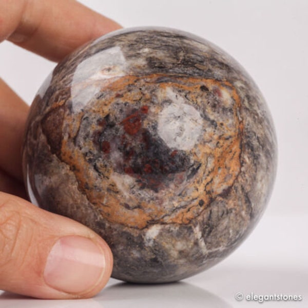 358g 63mm Pietersite Sphere