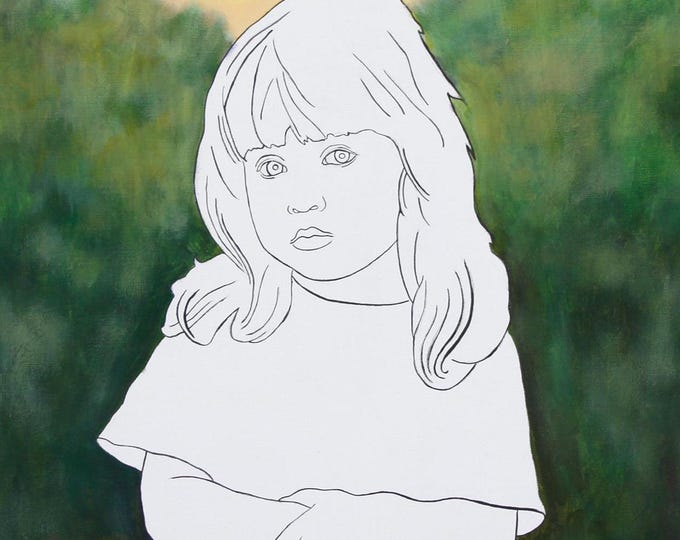 LOVE - original acrylic painting by Nikola Gulev