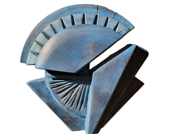 IRIS - original wood sculpture by George Troyanov