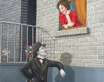 EVERLASTING FLIRT - original oil painting by Grigor Velev