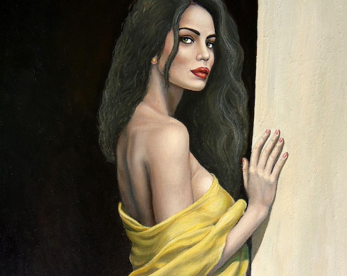 UNMATCHED VIBE - original oil painting by Grigor Velev