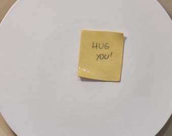 HUG YOU - original ceramic wall sculpture by Zlatina Krusteva