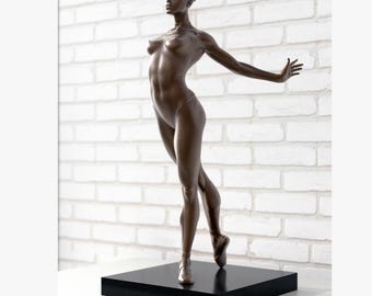 BALLET DANCER II - bronze sculpture by Tsvetan Nikolov - made to order