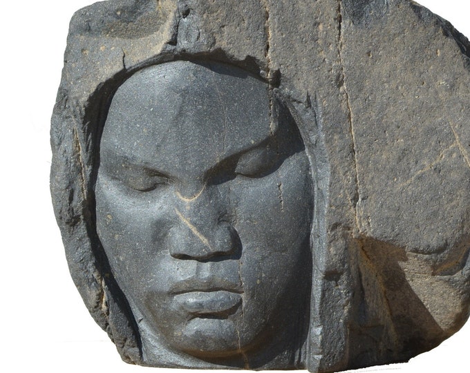 NIGERIAN - original stone sculpture by Ognyan Chitakov