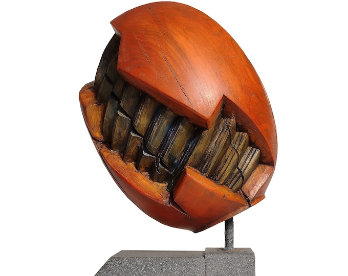 METAMORPHOSIS - original wood sculpture by George Troyanov