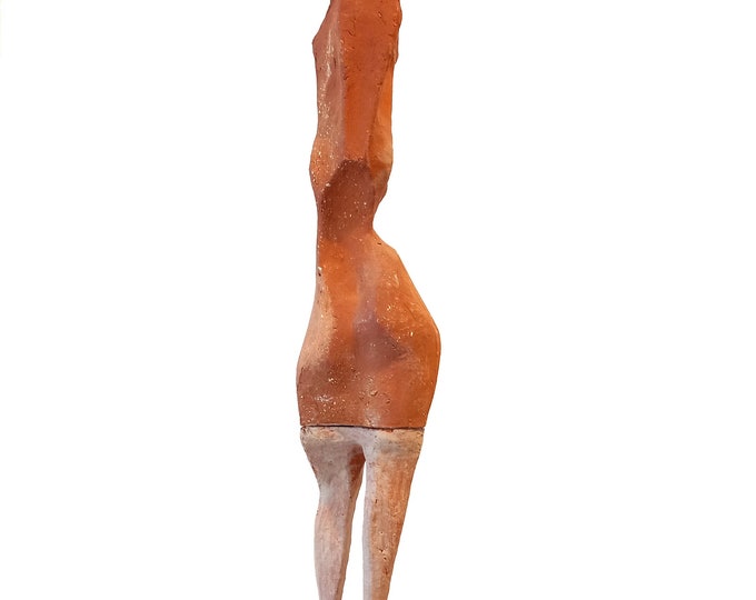 CARYATID VI - original ceramic sculpture by Orlin Ivanov