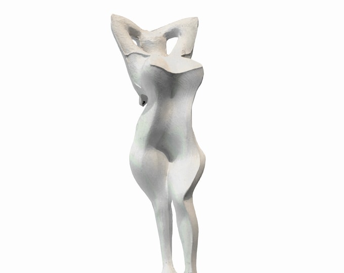 CARYATID VIII - original ceramic sculpture by Orlin Ivanov