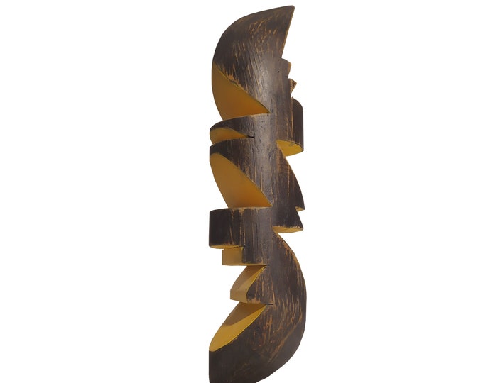 SENTIMENT - original wood sculpture by George Troyanov