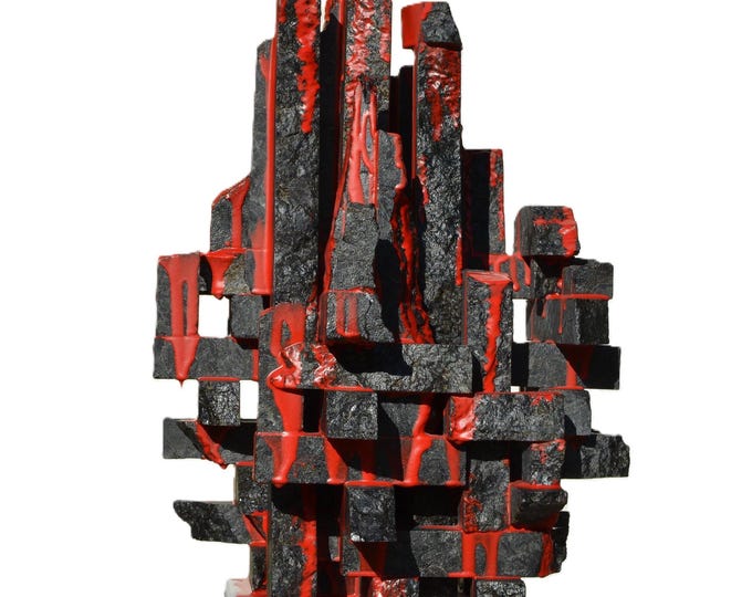 ICELANDIC DEW - original stone sculpture by Ognyan Chitakov