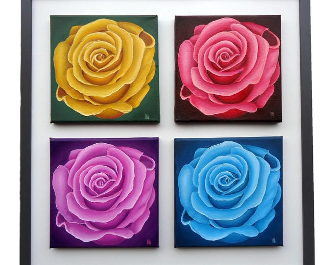 EMOTION SPECTRUM - original oil painting by Grigor Velev