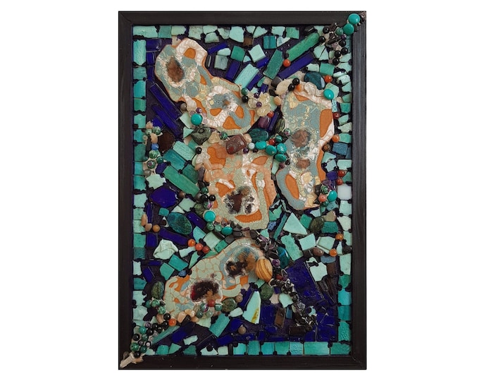 FRAGMENT – S07 - mosaic wall sculpture by Ognyan Hristov