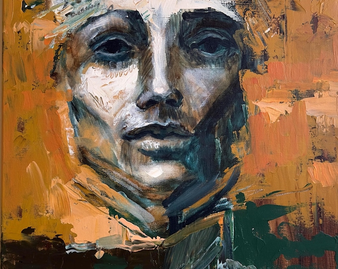 CATHARSIS - original acrylic painting by Nikola Gulev