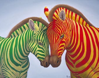 FAMILY III - original oil painting by Grigor Velev