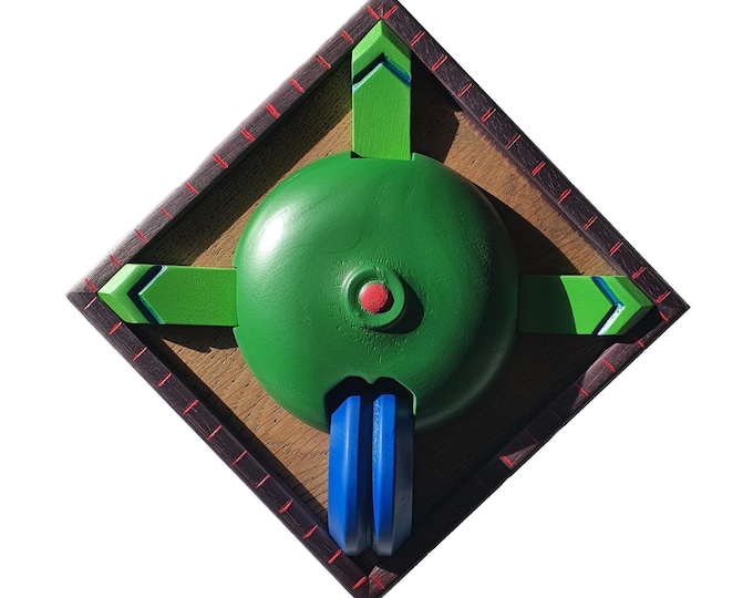 WHIRLIGIG - original wood wall sculpture by George Troyanov