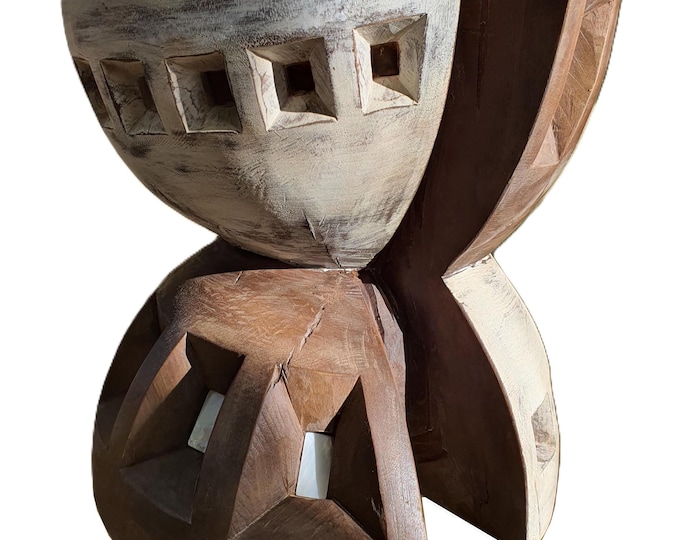 RENDEZVOUS - original wood sculpture by George Troyanov