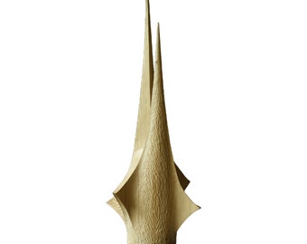 PEAKS - original wood sculpture by Nikolay Martinov