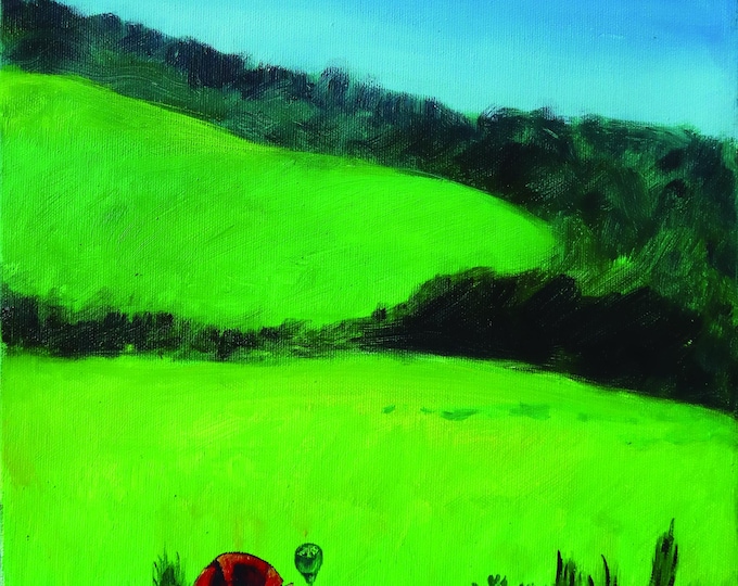 BRAT - original oil painting by Hristo Hristov