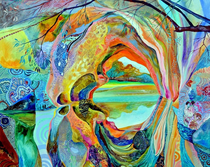 GATE TO HEAVEN - original oil painting by Silvia Pavlova