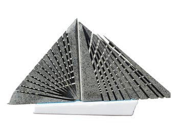 TOUCHPOINT - original stone sculpture by Ognyan Chitakov