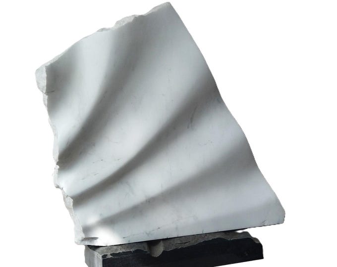 BREEZE - original marble sculpture by Rasho Mitev