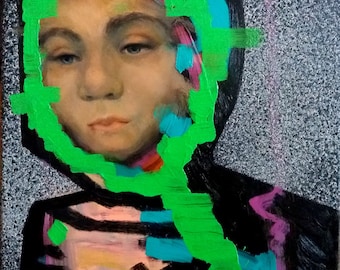 METAMORPHOSIS IV - original oil painting by Nikola Gulev