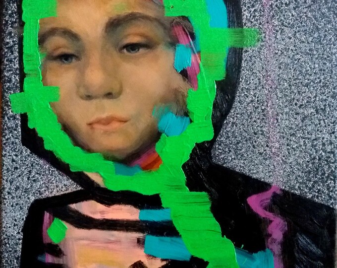 METAMORPHOSIS IV - original oil painting by Nikola Gulev