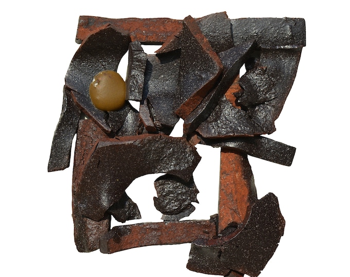 ABSTRACT LITHIC ALPHABET - original stone wall sculptures by Ognyan Chitakov