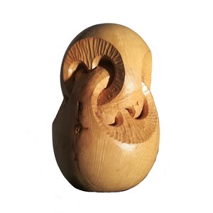 INFINITY I - original wood sculpture by Nikolay Martinov
