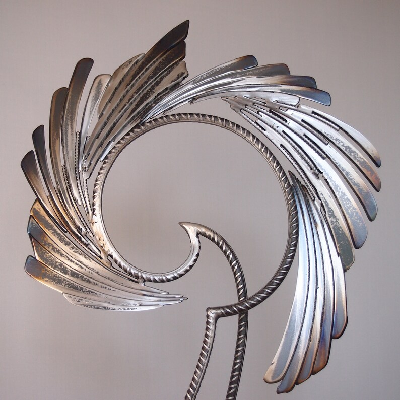 SWIRLING Original Steel Sculpture by Stevlin Yovchev Etsy