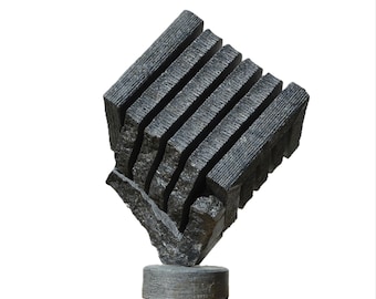 GRAVITY SILENCE - original stone sculpture by Ognyan Chitakov