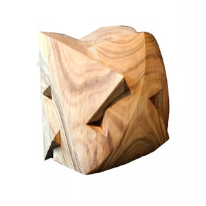 KNOT I - original wood sculpture by Nikolay Martinov