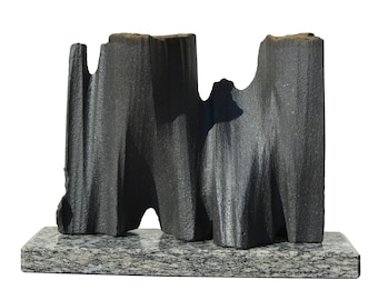 CROW - original stone sculpture by Ognyan Chitakov
