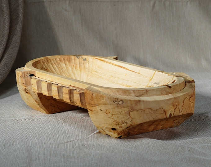 APPETITE - birch wood bowl by Sava Draganov