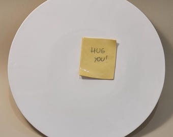 HUG YOU - original ceramic wall sculpture by Zlatina Krusteva