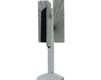 UNFOLDING DAWN - original stone sculpture by Ognyan Chitakov