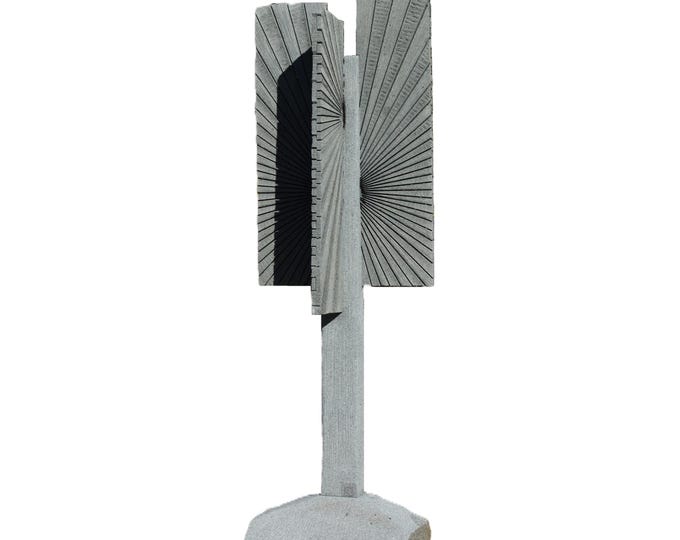 UNFOLDING DAWN - original stone sculpture by Ognyan Chitakov