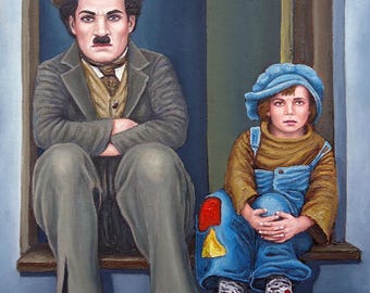 THE TWO - original oil painting by Grigor Velev