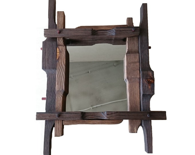 WHIMSICAL MIRROR I - original wood art design furniture by Sava Draganov