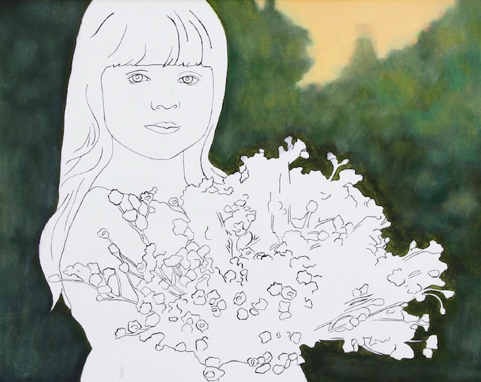 HOPE - original acrylic painting by Nikola Gulev