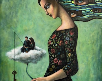 SOUL ARCHIVE - original acrylic painting by Nikola Gulev